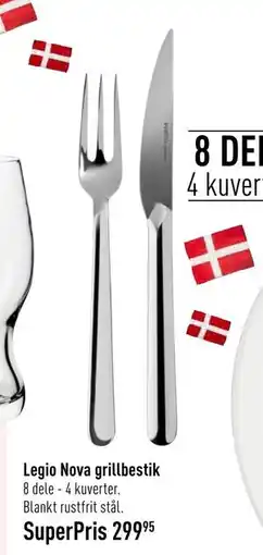 Imerco Legio Nova grillbestik, DKK 299.95 tilbud
