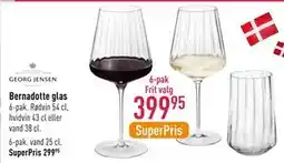 Imerco 6-pak. Rødvin 54 cl, hvidvin 43 cl eller vand 38 cl, DKK 399.95 tilbud
