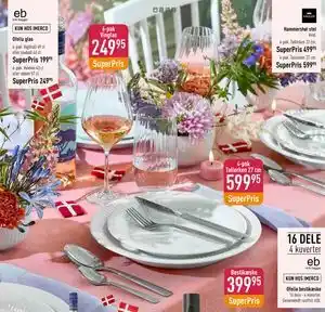 Imerco Ofelia glas, DKK 249.95 tilbud