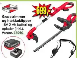 Harald Nyborg Græstrimmer og hækkeklipper, DKK 699 tilbud