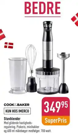 Imerco Stavblender, DKK 349.95 tilbud