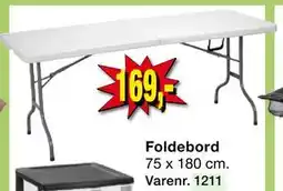 Harald Nyborg Foldebord, DKK 169 tilbud