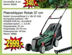 Harald Nyborg Plæneklipper Rotak 37 cm, DKK 2999 tilbud