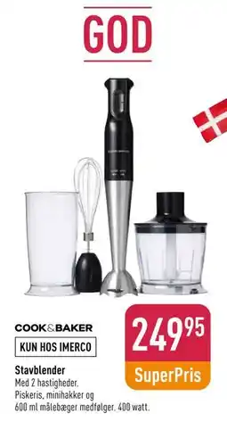 Imerco Stavblender, DKK 249.95 tilbud