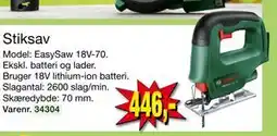 Harald Nyborg Stiksav, DKK 446 tilbud