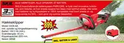 Harald Nyborg Hækkeklipper, DKK 899 tilbud