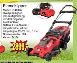 Harald Nyborg Plæneklipper, DKK 2899 tilbud