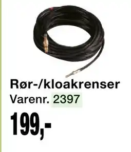 Harald Nyborg Rør-/kloakrenser, DKK 199 tilbud