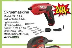 Harald Nyborg Skruemaskine, DKK 249 tilbud