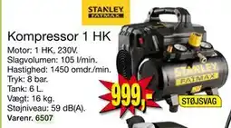 Harald Nyborg Kompressor 1 HK, DKK 999 tilbud