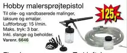 Harald Nyborg Hobby malersprøjtepistol, DKK 125 tilbud