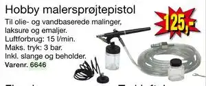 Harald Nyborg Hobby malersprøjtepistol, DKK 125 tilbud