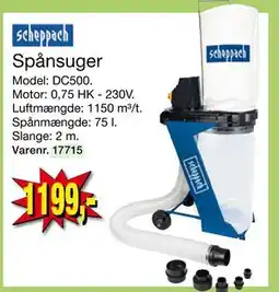 Harald Nyborg Spånsuger, DKK 1199 tilbud
