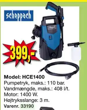 Harald Nyborg Højtryksrenser, DKK 399 tilbud
