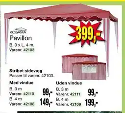 Harald Nyborg Pavillon, DKK 399 tilbud