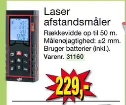 Harald Nyborg Laser afstandsmåler, DKK 229 tilbud