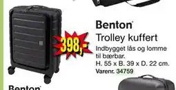 Harald Nyborg Trolley kuffert, DKK 398 tilbud