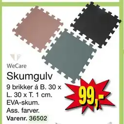 Harald Nyborg Skumgulv, DKK 99 tilbud