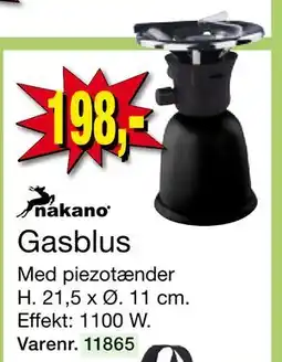 Harald Nyborg Gasblus, DKK 198 tilbud