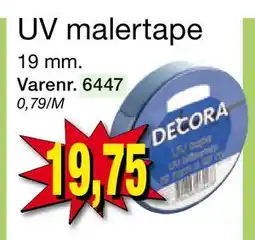 Harald Nyborg UV malertape, DKK 19.75 tilbud