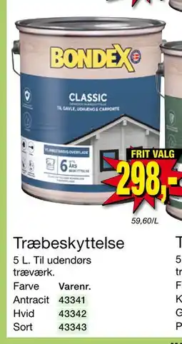 Harald Nyborg Træbeskyttelse, DKK 298 tilbud