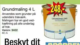 Harald Nyborg Grundmaling 4 L, DKK 248 tilbud