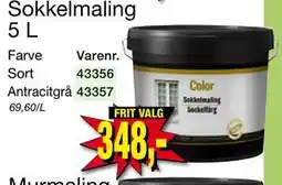 Harald Nyborg Sokkelmaling 5 L, DKK 348 tilbud