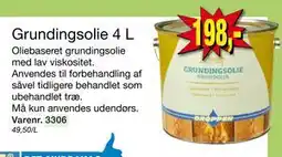 Harald Nyborg Grundingsolie 4 L, DKK 198 tilbud
