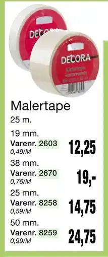 Harald Nyborg Malertape tilbud