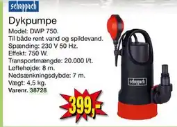 Harald Nyborg Dykpumpe, DKK 399 tilbud