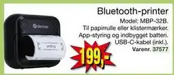 Harald Nyborg Bluetooth-printer, DKK 199 tilbud