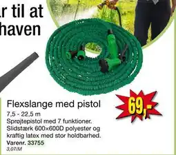Harald Nyborg Flexslange med pistol, DKK 69 tilbud