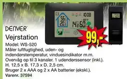 Harald Nyborg Vejrstation, DKK 99 tilbud