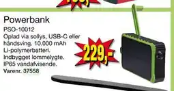 Harald Nyborg Powerbank, DKK 229 tilbud