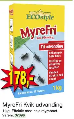Harald Nyborg MyreFri Kvik udvanding, DKK 178 tilbud