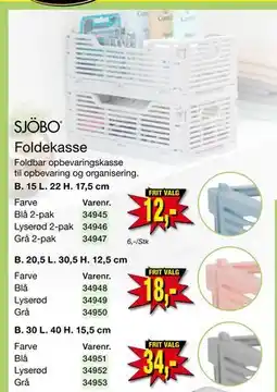 Harald Nyborg Foldekasse tilbud