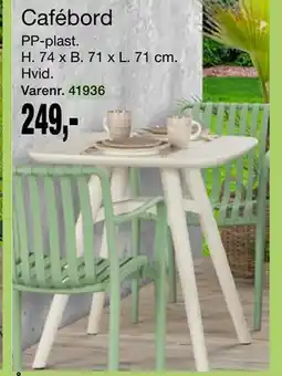 Harald Nyborg Cafébord, DKK 249 tilbud