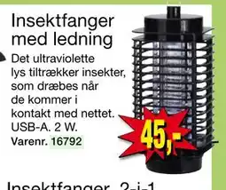 Harald Nyborg Insektfanger med ledning, DKK 45 tilbud