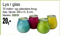 Harald Nyborg Lys i glas, DKK 20 tilbud