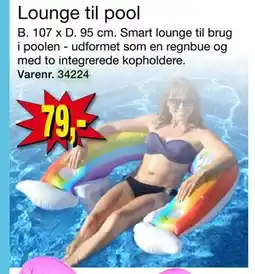 Harald Nyborg Lounge til pool, DKK 79 tilbud