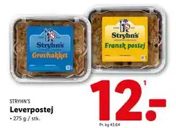 Lidl Leverpostej, DKK 12 tilbud