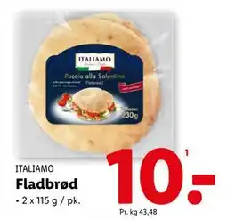 Lidl Fladbrød, DKK 10 tilbud