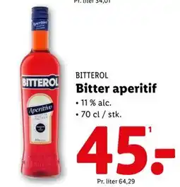 Lidl Bitter aperitif, DKK 45 tilbud