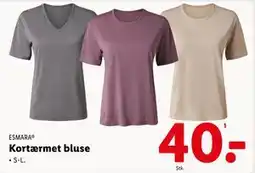 Lidl Kortærmet bluse, DKK 40 tilbud