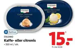 Lidl Kaffe- eller citronis, DKK 15 tilbud
