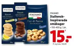 Lidl Italienskinspirerede småkager, DKK 15 tilbud