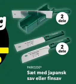 Lidl Sæt med japansk sav eller finsav, DKK 50 tilbud