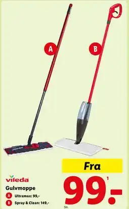 Lidl Gulvmoppe, DKK 149 tilbud