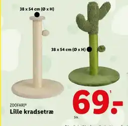 Lidl Lille kradsetræ, DKK 69 tilbud