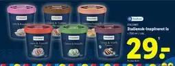 Lidl Italiensk-inspireret is, DKK 29 tilbud